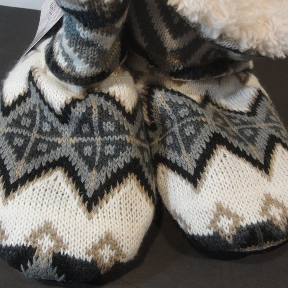 Muk Luks A la Mode Slippers Soft Comfy with Gripper Bottoms Size L/XL … - Picture 5 of 6